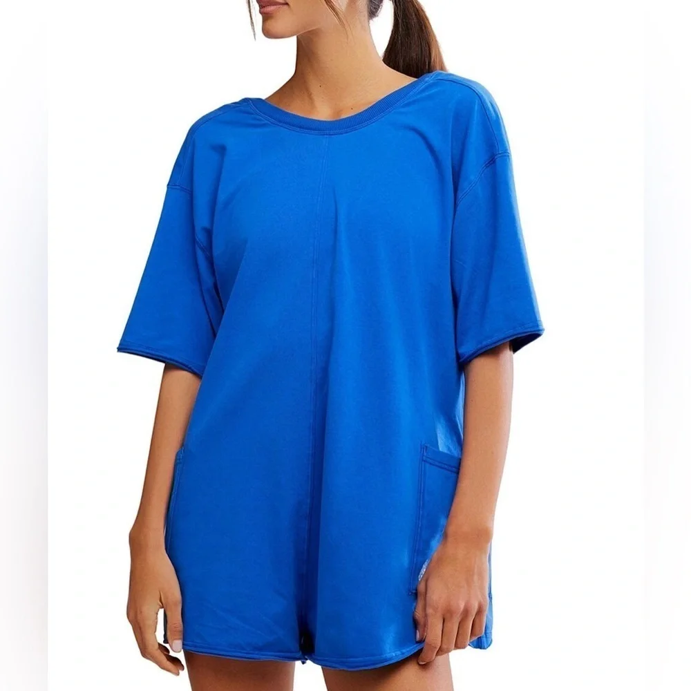 NWT FP Movement Hot Shot Romper size S New